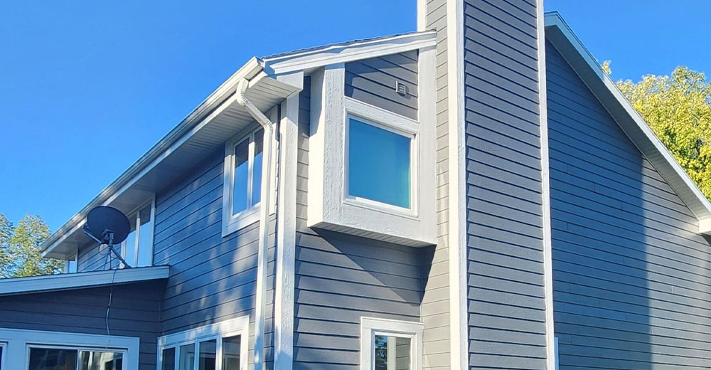 new roof installed on a home in Hales Corners, WI