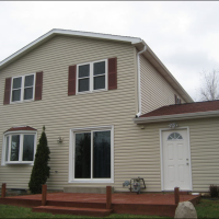 Genesee Wi Home with All New Siding and New Bay Window Which Did Not Exist Before!!
