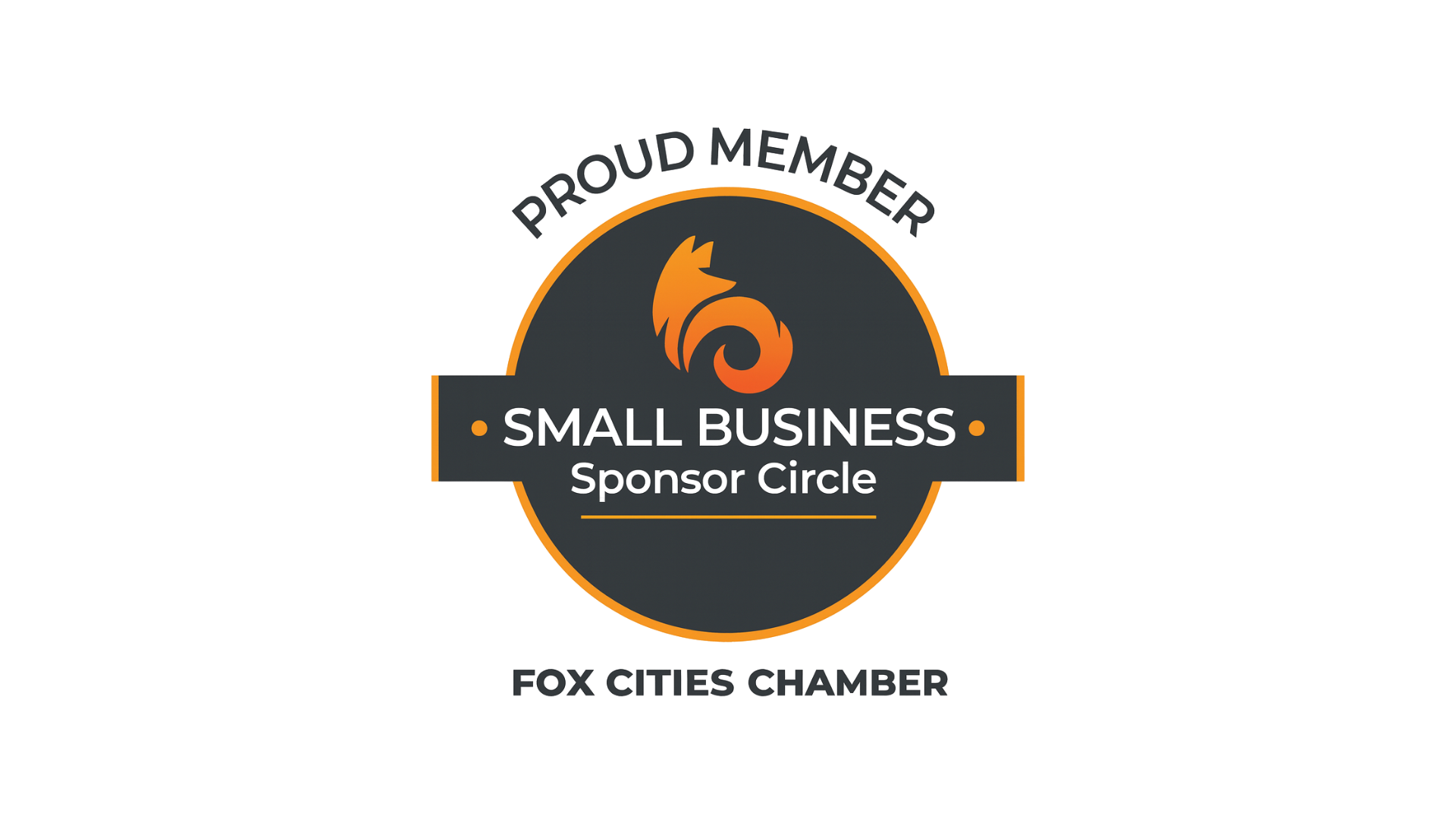 Infinity Exteriors is apart of the Fox Cities Chamber of Commerce, symbolizing local business partnership and community involvement.