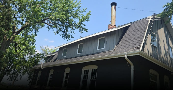 Roof Repair Project in Stevens Point