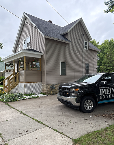 New roof repair in Appleton