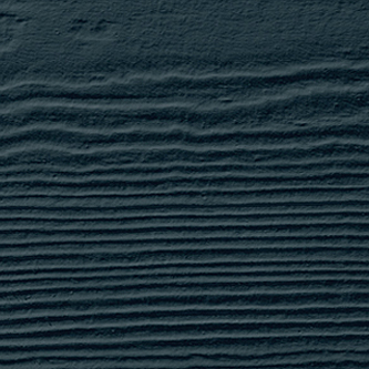 A deep, dark blue colored siding option