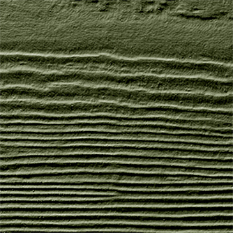 A fresh, dark green siding color for James Hardie siding