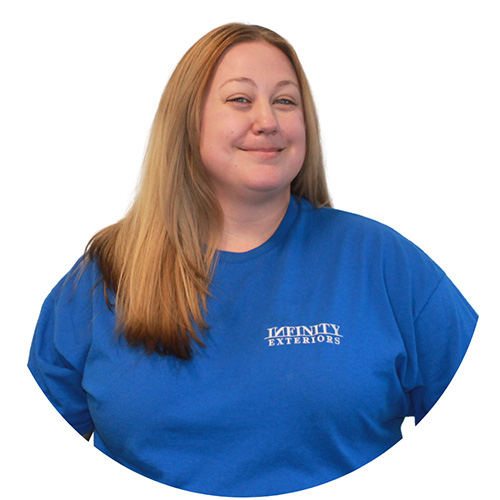 Katie Bingham is an Accounting Assistant at Infinity Roofing