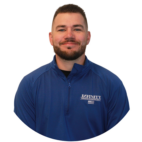 Logan Rezash is a Project Advisor at Infinity Roofing