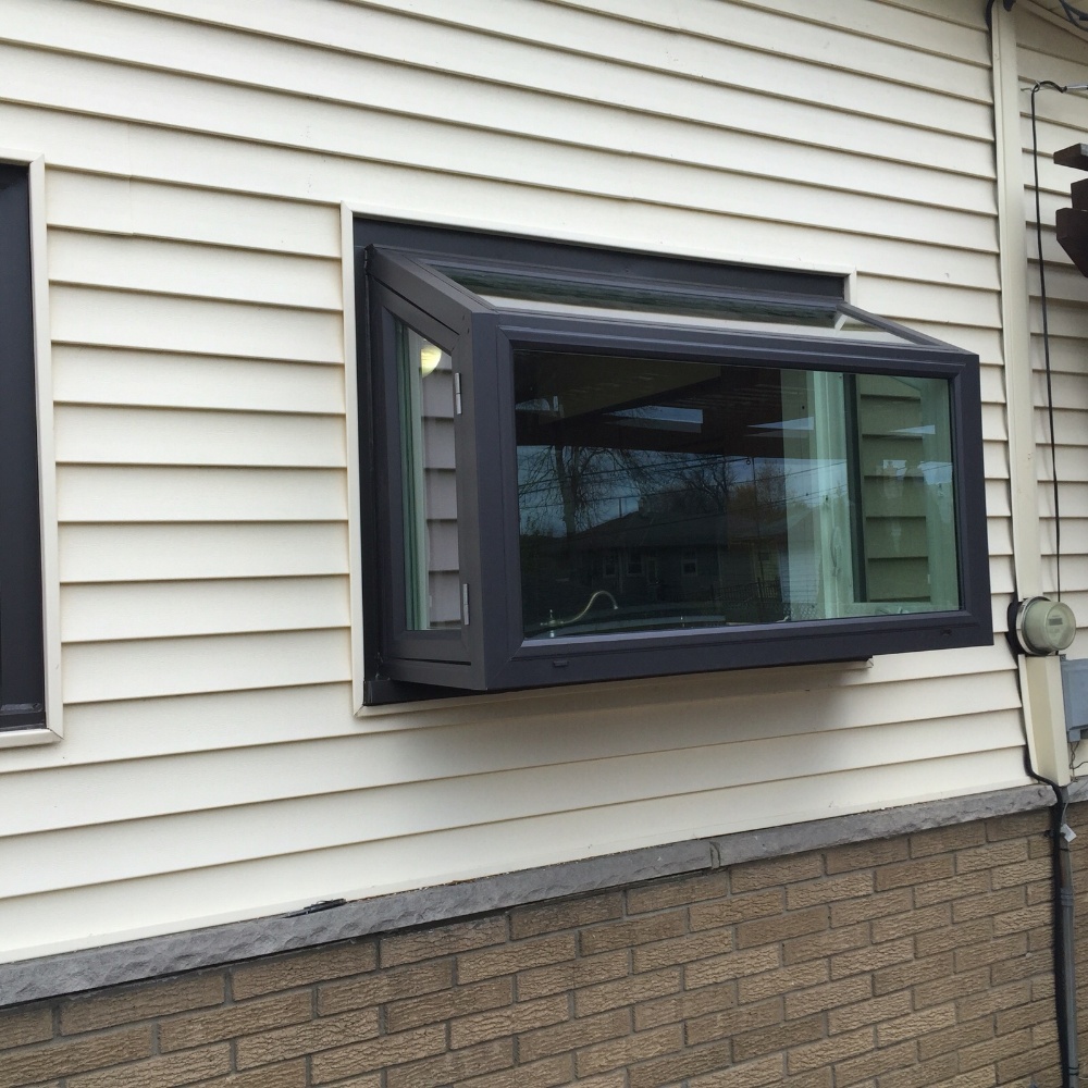 Garden window installation in Milwaukee