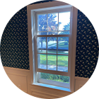 wood window installation
